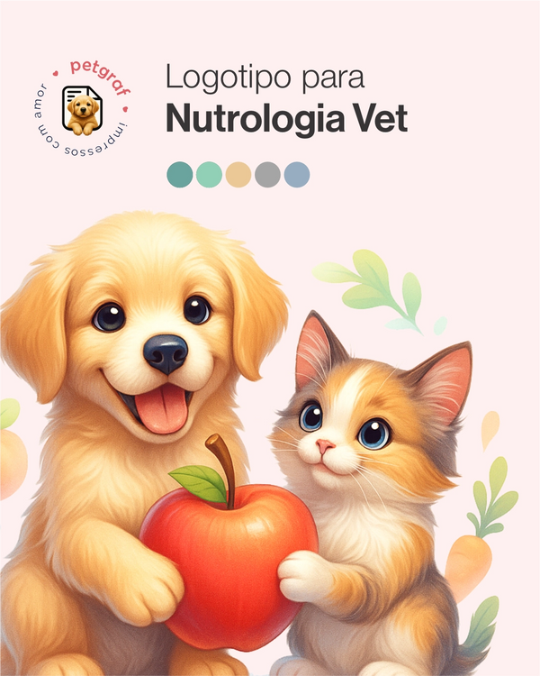 Logotipo para nutrologia veterinária