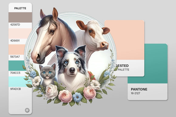 Logotipo para animais de grande porte