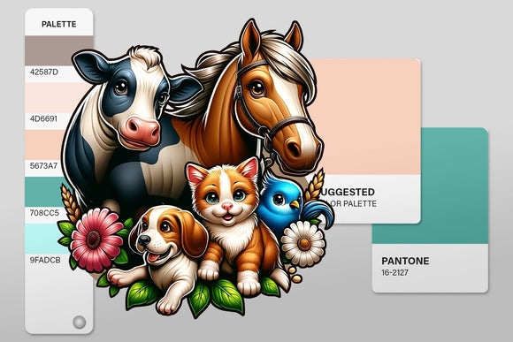 Logotipo para animais de grande porte