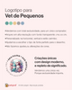 Logotipo veterinário 