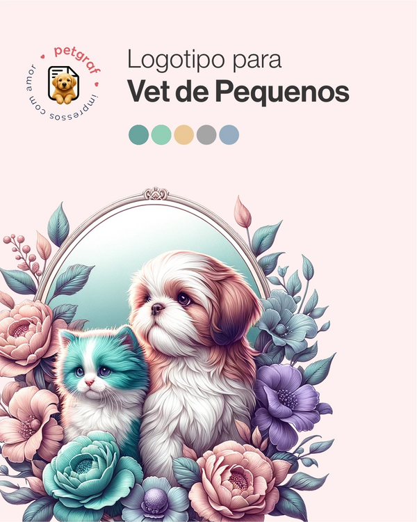 Logotipo veterinário 