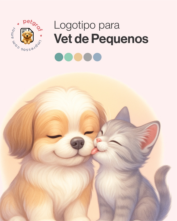 Logotipo veterinário 