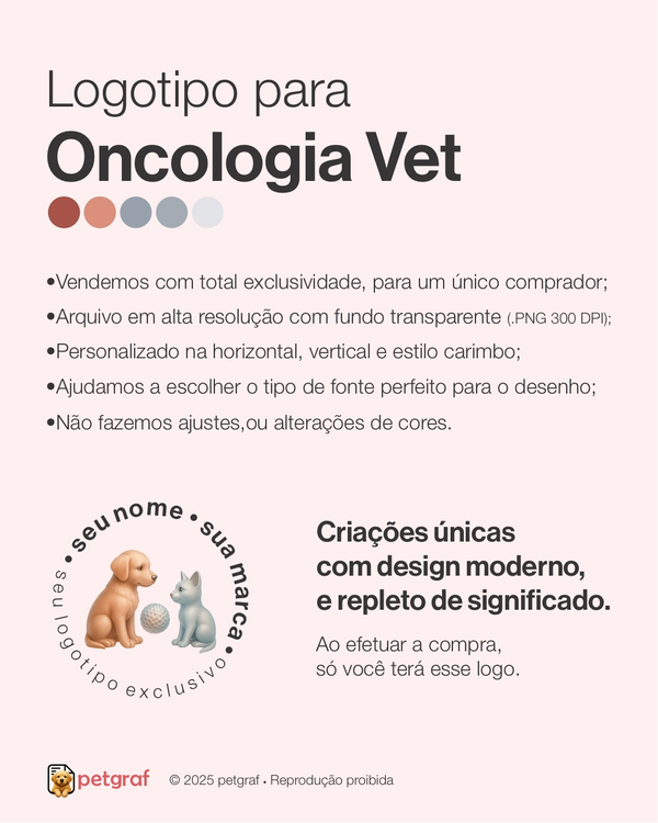 Logotipo para oncologia veterinária